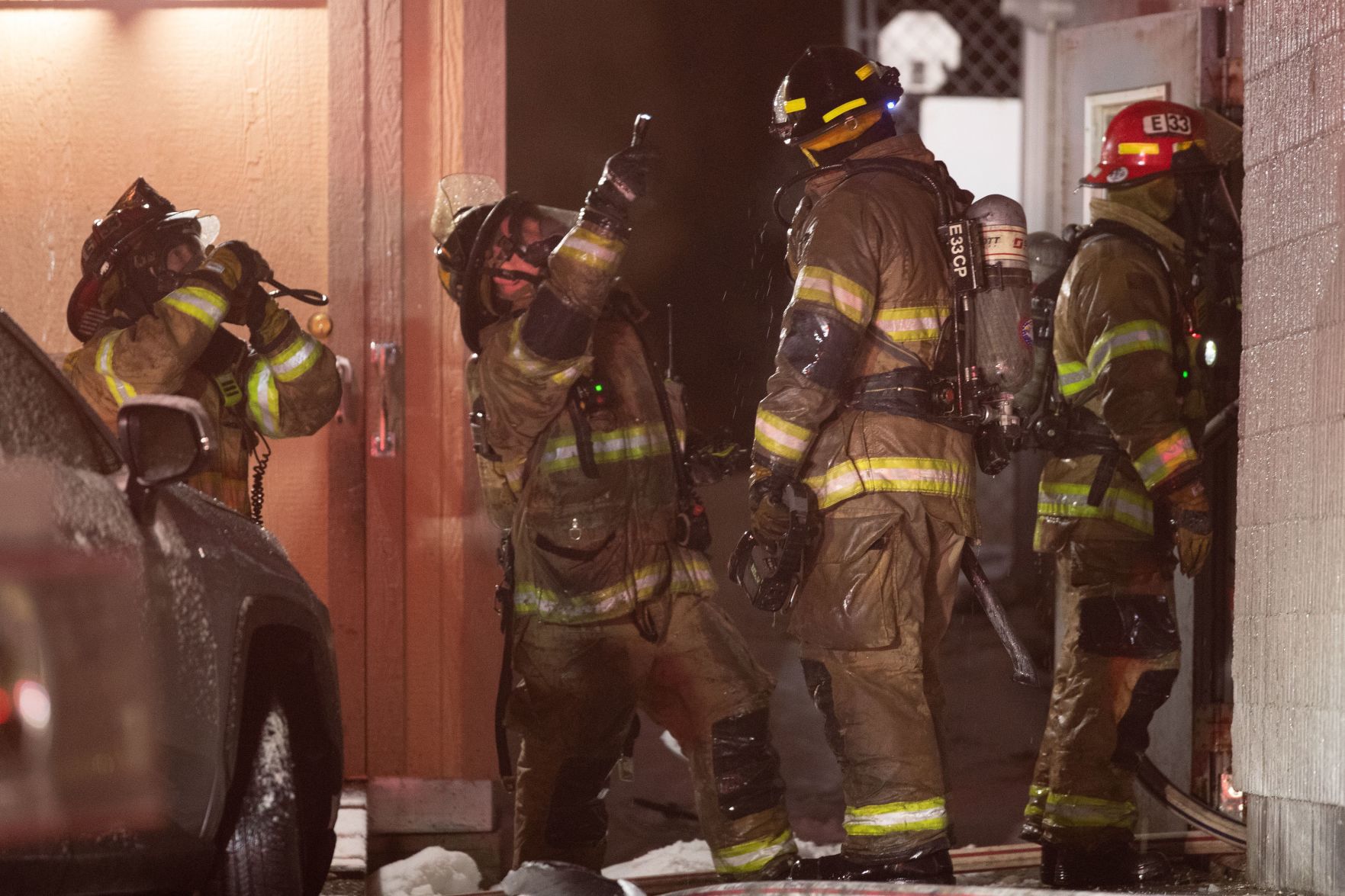 Three Happiness restaurant fire